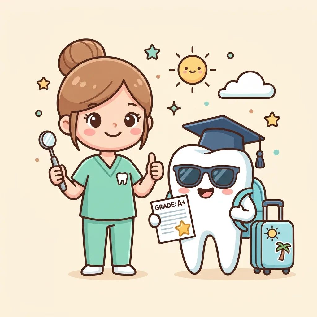 Fine scuola: perché giugno è il mese perfetto per il controllo dal dentista